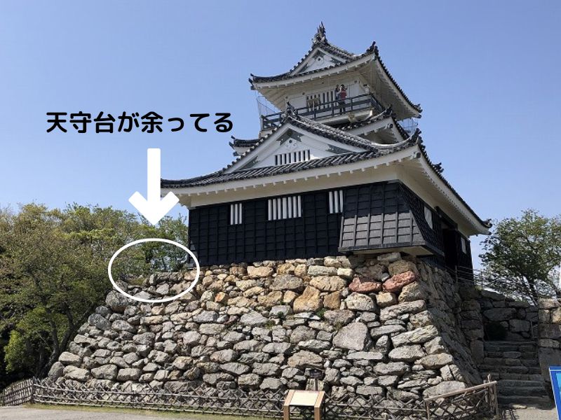 浜松城の天守台