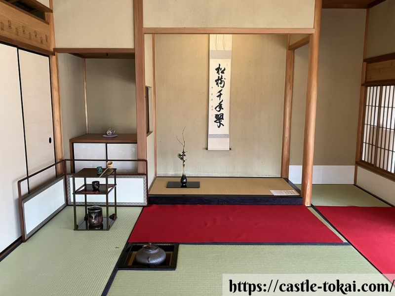 Tea room of Kakegawa Castle