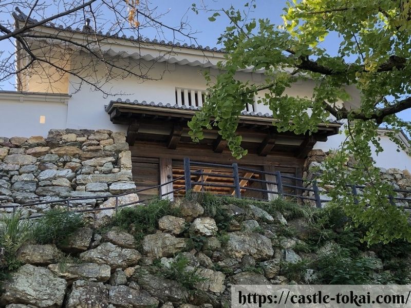 Tenshumon (gate) of Hamamatsu Castle